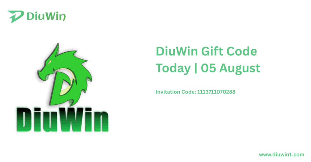 DiuWin Gift Code Today 05 August