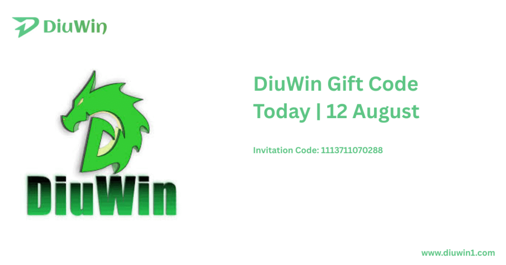 DiuWin Gift Code Today 12 August